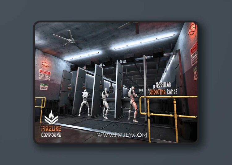 Modular Shooting Range (Military Base, Military Facility, Shooting Range, Army) (5.5 – 5.7) 1 Modular Shooting Range (Military Base, Military Facility, Shooting Range, Army) (5.5 – 5.7)