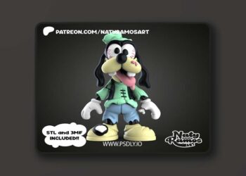 Naty Ramos – Goofy Chibi Zombie – 3D Print Model STL
