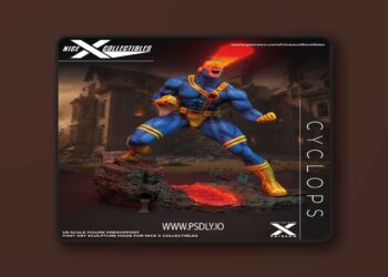Nice X Collectibles – Cyclops – 3D Print Model STL