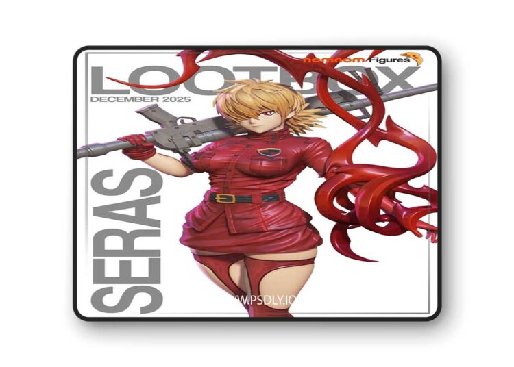 Nomnom Figures – Seras Victoria – Hellsing Ultimate – 3D Print Model STL 1 Nomnom Figures – Seras Victoria – Hellsing Ultimate – 3D Print Model STL