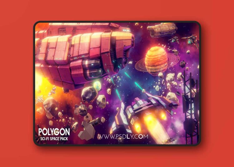 POLYGON - Sci-Fi Space - Low Poly Modular Space Game Assets (4.26+) 1 POLYGON - Sci-Fi Space - Low Poly Modular Space Game Assets (4.26+)
