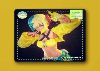 Pikky Prints – Pokemon – Canari – 3D Print Model STL