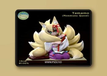 Pikky Prints – Tamamo – Monster Girl Quest Monmusu – 3D Print Model STL