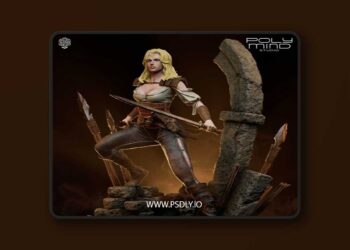 PolyMind Studio – Valeria – 3D Print Model STL