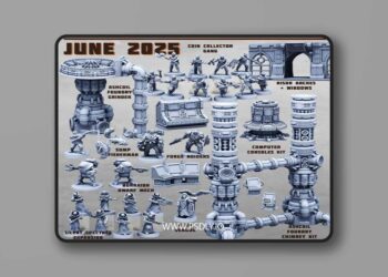 Print Minis – June 2025 Collection – 3D Print Model