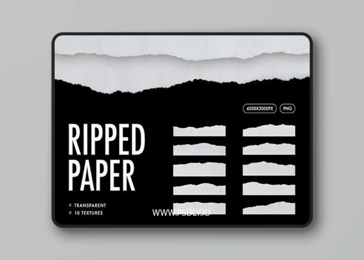 Ripped Papers Texture Set 1 Ripped Papers Texture Set