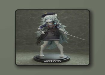 Rubim – Nikke poli furry version – 3D Print Model STL