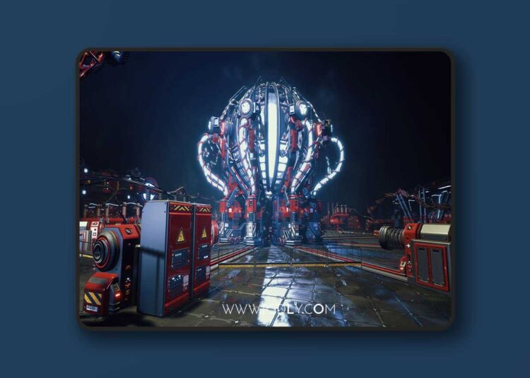 SciFi Power Station (4.26 – 4.27 and 5.0 – 5.5) for Unreal Engine 1 SciFi Power Station (4.26 – 4.27 and 5.0 – 5.5)