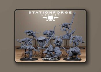 Station Forge Legacy – Rotfang Monks – 3D Print Model