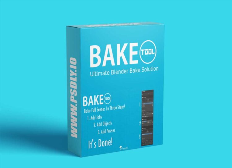 SuperhiveMarket - BakeTool v2.6 for Blender 1 SuperhiveMarket BakeTool v2.6 for Blender