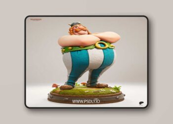 Tanuki Figures – Obelix Toon – 3D Print Model STL