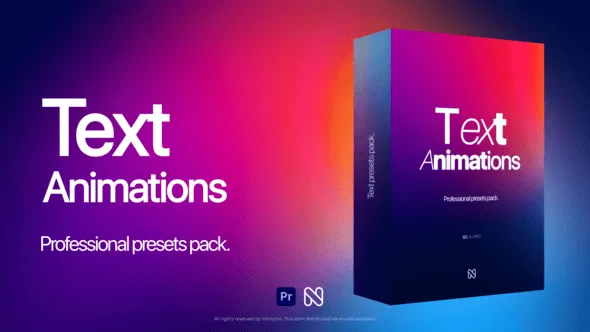 Videohive - Text Animations for Premiere Pro - 61400130 1 Text Animations for Premiere Pro