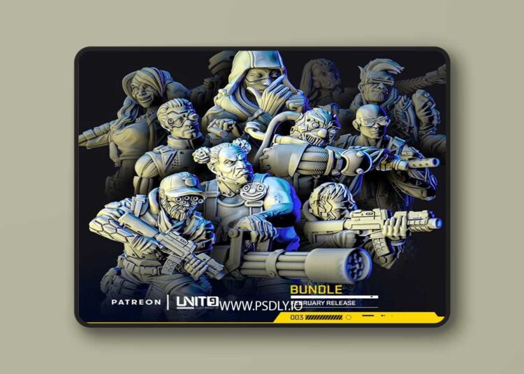 Unit9 – Strike Team Omega – 3D Print Model 1 Unit9 – Strike Team Omega – 3D Print Model