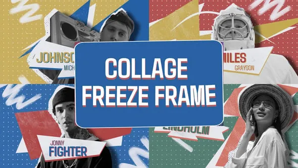 Videohive - Collage Freeze Frame - 61564389 1 Videohive Collage Freeze Frame 61564389