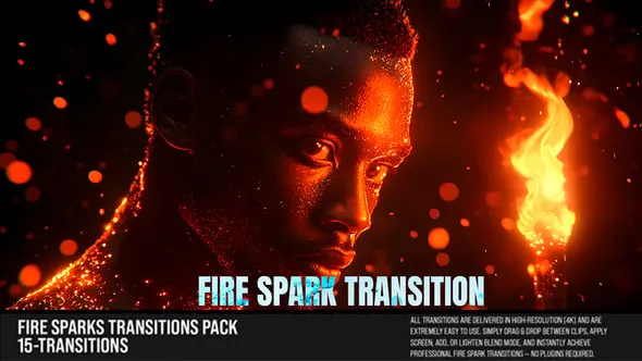 Videohive - Fire Sparks Transitions Pack For DaVinci Resolve - 61680036 1 Videohive Fire Sparks Transitions Pack For DaVinci Resolve 61680036