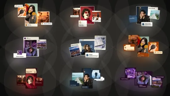 Videohive - Floating Name Card - 61722593 1 Videohive Floating Name Card 61722593