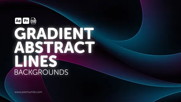 Videohive - Gradient Abstract Lines Backgrounds - 61586804 1 Videohive Gradient Abstract Lines Backgrounds 61586804