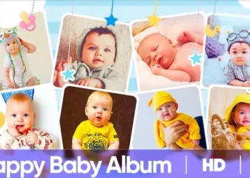 Videohive Happy Baby Album Slideshow 36204133
