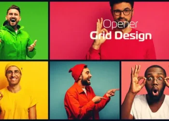 Videohive Multiscreen Grid Slides 61397422