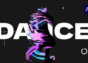 Videohive Neon Dance Motion Intro 61575528