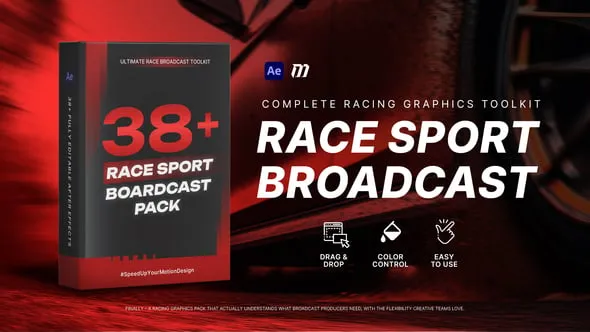 Videohive - Race Sport Broadcast Pack - 59061877 1 Videohive Race Sport Broadcast Pack 59061877