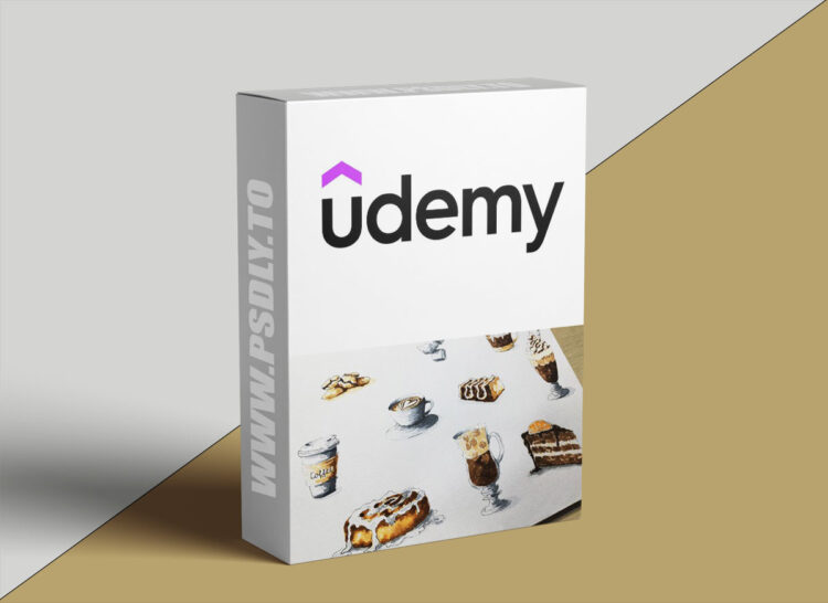 Udemy – Watercolor for Beginners: Coffee Time in Watercolor - Part 2 1 Watercolor for Beginners: Coffee Time in Watercolor - Part 2
