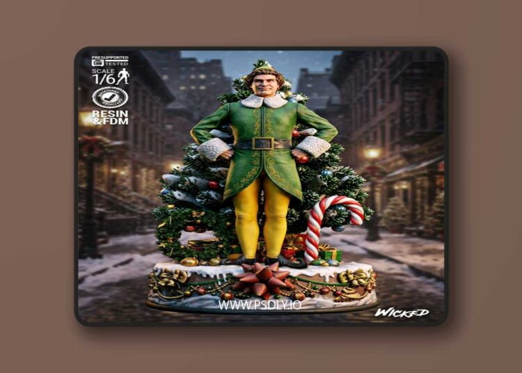 Wicked – Elf Sculpture – 3D Print Model STL 1 Wicked – Elf Sculpture – 3D Print Model STL