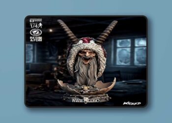 Wicked – Krampus Portrait Bust – 3D Print Model STL