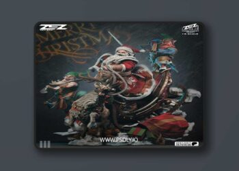 ZEZ Studio – Santa Claus – 3D Print Model STL