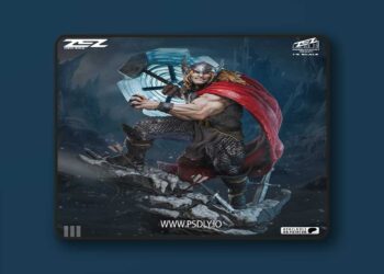 ZEZ Studio – Thor – God of Thunder – 3D Print Model STL