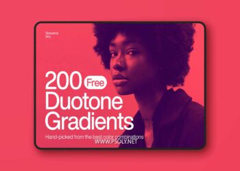 200 Duotone Photoshop Gradients
