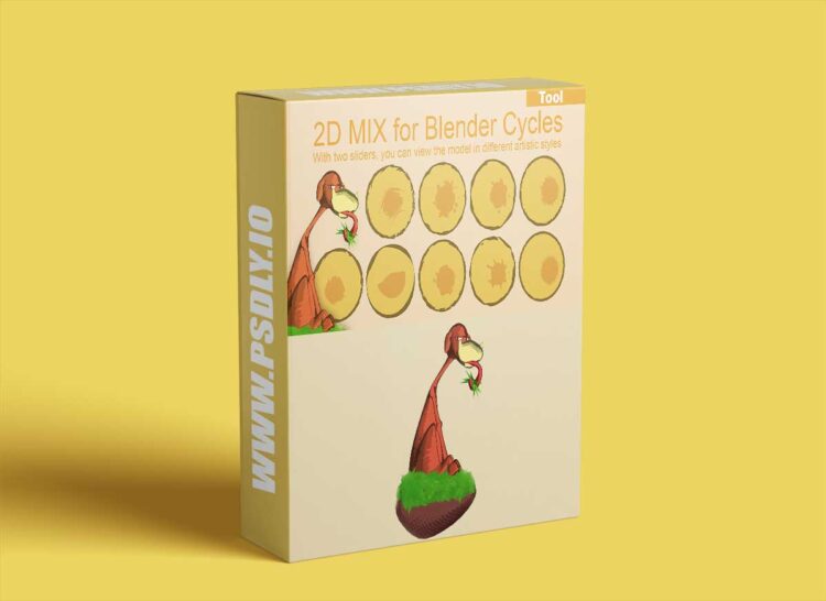 2D Mix for Blender Cycles for Blender 1 2D Mix for Blender Cycles for Blender