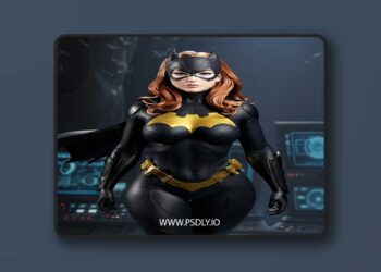 Abe3D – Batgirl – 3D Print Model STL