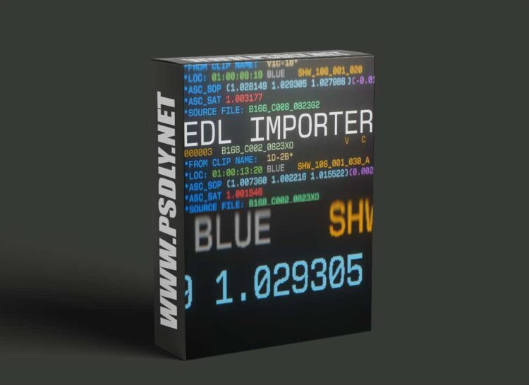 Aescripts - EDL Importer v1.2.0 1 Aescripts EDL Importer v1.2.0