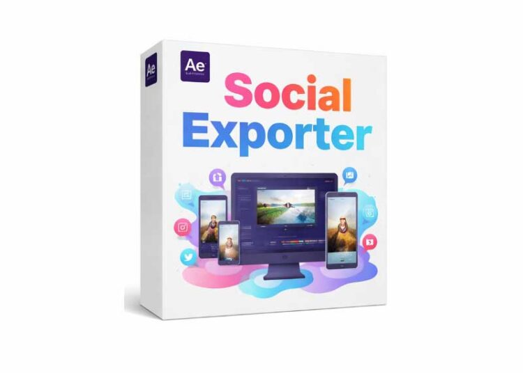 Aescripts - Social Exporter v1.1.0 1 Aescripts Social Exporter v1.1.0