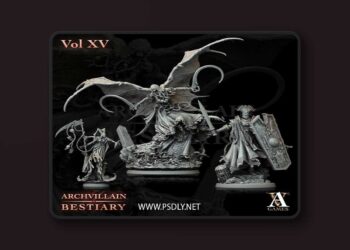 Archvillain Games – Archvillain Bestiary Vol. XV – 3D Print Model