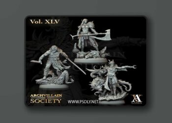 Archvillain Games – Archvillain Society Vol. XLV – 3D Print Model