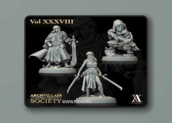Archvillain Games – Archvillain Society Vol. XXXVIII – 3D Print Model