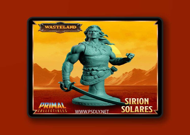 Aristocrat – Sirion Solares Bust – 3D Print Model 1 Aristocrat – Sirion Solares Bust – 3D Print Model
