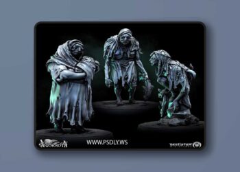 Bestiarum Miniatures – Children of Saltwich – 3D Print Model