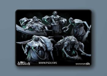 Bestiarum Miniatures – Fishwives of Saltwich – 3D Print Model