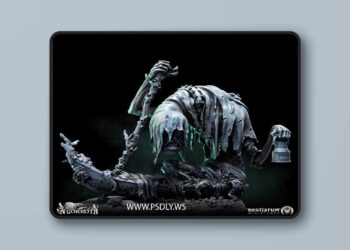 Bestiarum Miniatures – The Boatman of Saltwich – 3D Print Model