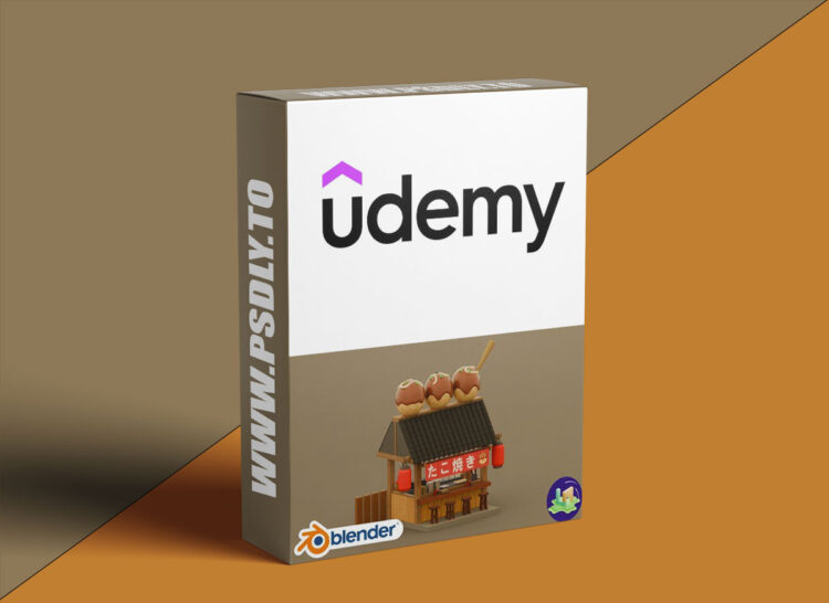 Udemy – Blender : Takoyaki Shop 1 Blender : Takoyaki Shop