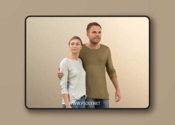 Couple People Man Woman Casual Love 3D Model