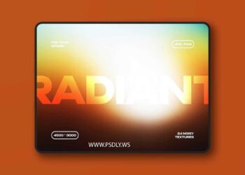 CreativeMarket Radiant Chrome Gradient Textures 292096826