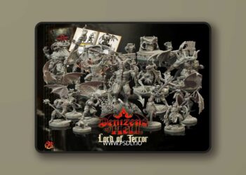 Crippled God Foundry – November 2025 – Denizens of Hell – Lord of Terror – 3D Print Model
