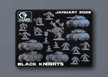 Cyber Forge Miniatures – January 2026 – Light Speed – 3D Print Model