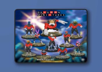 Dragoon Miniatures – Term 38 – DBS Universe 11 – 3D Print Model STL