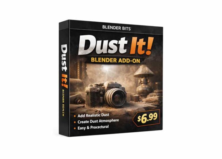 Dust It! v1.0 for Blender 1 Dust It v1.0 for Blender