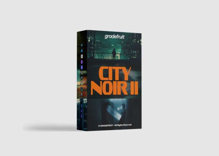 GradeFruit - City Noir V2 LUTs & LR Presets 1 GradeFruit City Noir V2 LUTs LR Presets
